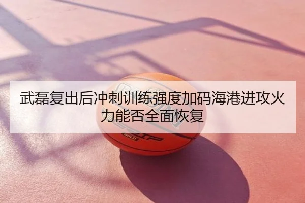 武磊复出后冲刺训练强度加码海港进攻火力能否全面恢复